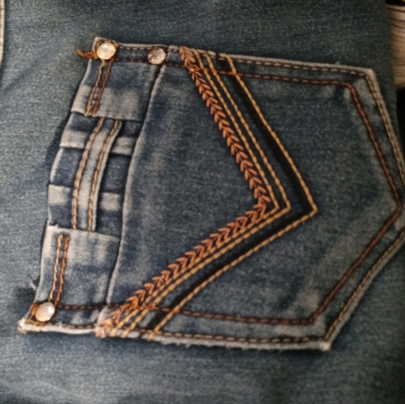 👖MISS RUDY JEAN&👕CAROLYN TAYLOR TOP,SIZE 9/10,S TOP .🎁 - Picture 6 of 16